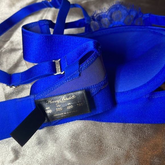 Honey Birdette Electric Blue Morgan 3 PC Set - Picture 14 of 16